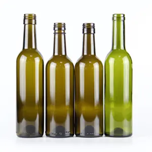 Botella de vino de cristal con forma de superpedernal para mujer, nuevo diseño, 100ml