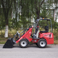 Caricatore a Ruote Elettrico per Fattoria DY25E, Alimentato a Batteria, 100% Emissioni Zero, Mini Caricatore a Ruote con Molteplici Accessori