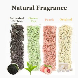 Großhandel Biologisch abbaubare spülbare Kitty Wurf Sand Super Wasser aufnahme Tofu Katzenstreu Pflanze Lebensmittel qualität für Katzen toiletten - Product Image 3