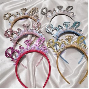 <span class=keywords><strong>Diadema</strong></span> DAMAI para Novia, Fiesta de Despedida de Soltera, Equipo de la Novia, Decoración de Boda, Artículos para Despedida de Soltera, Regalo para Damas de Honor - Product Image 1