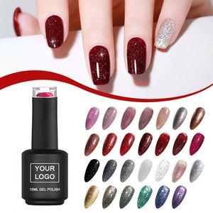 Vernis à ongles professionnel 15 ml, logo personnalisé, beauté et soins personnels, Colorgel sans HEMA, étiquette privée, vernis gel UV - Product Image 2
