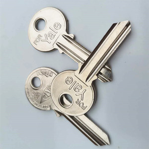 Clés vierges Yuan Guli en cuivre massif pour serrures de porte, installation facile - Product Image 3