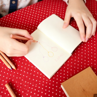 Carnet de poche mignon style japonais Kawaii, journal à gribouiller, papier vierge 80 g/m², petit bloc-notes pour enfants, cadeau promotionnel scolaire