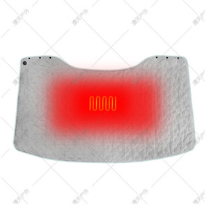 Heated Shawl Quilted Polar <b>Fleece</b> USB Electric Heating <b>Blanket</b> For Hiking Camping Outdoor Cold Proof <b>Wearable</b> Warmth - Product Image 4
