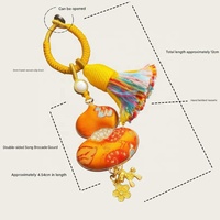 Pendentif de sac de haute qualité Song Jin, accessoire DIY, décoration suspendue pour sac, porte-clés à pompon pour hommes et femmes