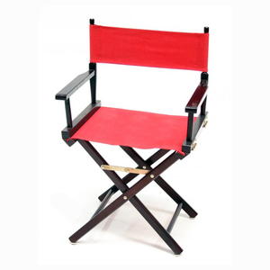 Silla de Director Estándar para Estudio de Fotografía y Cine, Diseñada con Estructura de Madera Dura China Resistente, Plegable y Portátil - Product Image 1