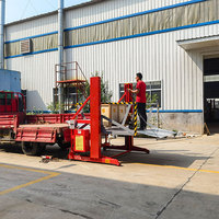 Rampe hydraulique mobile de quai de déchargement de plate-forme de chargement de camion de 2 tonnes pour les camions de conteneur