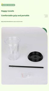 12oz Double Wall Plastic Straw Tumbler Replaceable Dome Lid Portable Drinking Cup for Travel Office Home - Product Image 5