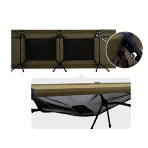 Lit de camping pliable de haute qualité, robuste, réglable, pour l'extérieur, cadre en alliage d'aluminium ultraléger, portable, simple - Product Image 4