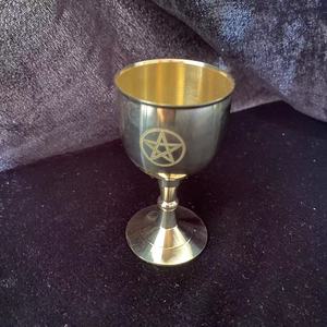 Copa de cobre trifásica de Holy Grail Five Star, accesorios para Ritual de magia, novedad - Product Image 6