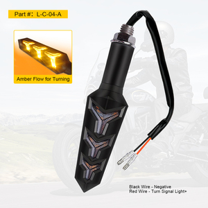 <span class=keywords><strong>Clignotants</strong></span> LED 2025 12V personnalisables <span class=keywords><strong>pour</strong></span> motos, feux avant blancs/ambres/rouges <span class=keywords><strong>pour</strong></span> conduite/virage/freinage, vélos de marque - Product Image 2