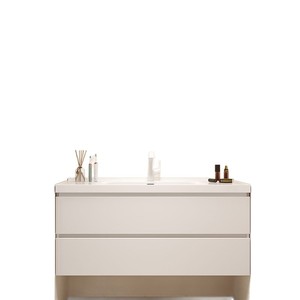 Meuble de salle de bain complet en aluminium pour projet de vanité de salle de bain, mobilier sanitaire en gros, pas cher - Product Image 6