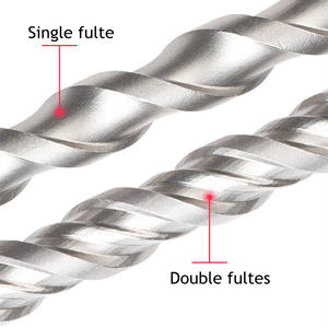 6*160mm <span class=keywords><strong>S4</strong></span> sáo SDS cộng với trung tâm khoan bit với phun cát kết thúc cho bê tông đá gạch tường khoan - Product Image 6