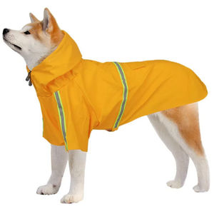 Vêtements pour chien en vente chaude, imperméable classique en PU, réfléchissant, veste de pluie pour chien, veste pour chien - Product Image 3