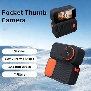 Wholesale <b>Mini</b> 2K CMOS Sensor 120° Ultra-Wide Angle 1.45" Screen 128GB Built-in Memory Action <b>Camera</b> for Outdoor Sports - Product Image 4