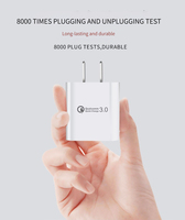 Au Plug Phone Adapter Charger Cargador de pared USB de viaje rápido con QC 3,0 PD 3,0 GAN Material OTP OVP Protection SCP Function