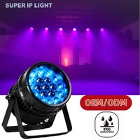 Luz LED Wash con Zoom RGBW 4 en 1 de 19x10W, 200W, DMX, IP65, Resistente al Agua, para Escenarios, 8-35 °   Zoom para Eventos al Aire Libre