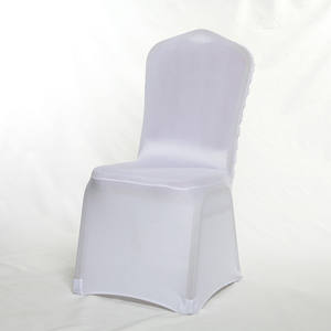 ขายส่งราคาถูก Universal Spandex สีขาวแต่งงานเก้าอี้ - Product Image 3