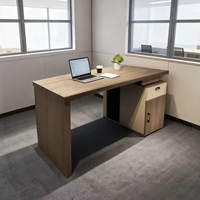 Bureau de direction moderne pour personnel de bureau, prix de gros abordable, avec design modulaire en bois pour mobilier de bureau à domicile