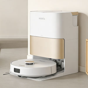 Robot Aspirador Inteligente Minfu con Autolimpieza, Mopa, Cepillo para Limpieza en Seco y Húmedo, Robot Aspirador con Succión - Product Image 1