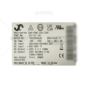 Raddrizzatore Inverter raddrizzatore <span class=keywords><strong>Eltek</strong></span> 241123.140 AC DC 220V 1200W <span class=keywords><strong>eltek</strong></span> power - Product Image 6