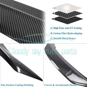 Meilleure <span class=keywords><strong>Vente</strong></span> Aileron <span class=keywords><strong>de</strong></span> Coffre en Fibre <span class=keywords><strong>de</strong></span> Carbone pour Audi A4 Sline B9 S4 Berline B9 2017 2018 2019 - Product Image 5