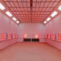 Cabines de peinture populaires pour carrosseries de voitures et pièces mécaniques, fours de peinture pour voitures