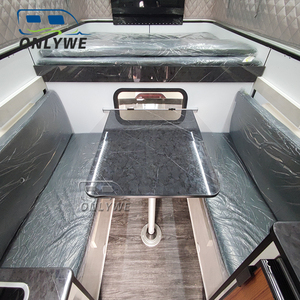 ONLYWE Camping-car tout-terrain compact en aluminium pour pick-up, avec toit relevable et quatre roues, <span class=keywords><strong>à</strong></span> <span class=keywords><strong>vendre</strong></span> - Product Image 5
