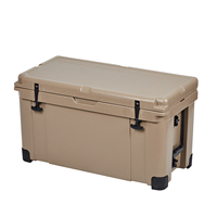 Bonne humeur 75L grande taille chasse camping glace maintien rotomoulé dur glacière avec poignée disponible