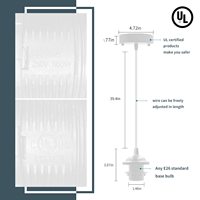 TSINYE haute qualité E27 support grande bouche à vis exposé monté support de lumière abat-jour fixe LED ampoule luminaire accessoires