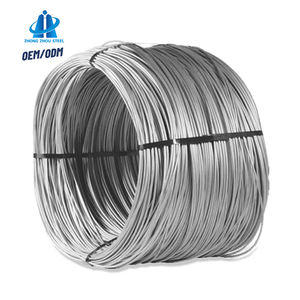 Varilla de alambre de acero galvanizado de diseño moderno y duradero, calibre de 9mm-14mm, alambre de encuadernación de hierro GI anticorrosión para almacenes - Product Image 1