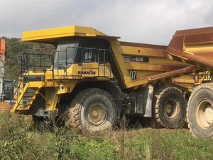 Famosa marca usada Komatsu 605 Mining camión volquete buen estado precio barato a la venta tienda de máquinas en Dubai en línea - Product Image 2