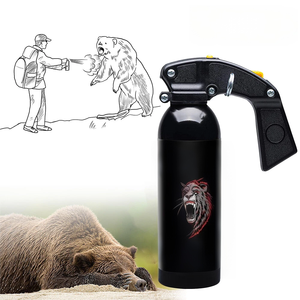 Spray de défense personnelle personnalisé avec logo d'ours, puissant, 30 pieds. Spray anti-agression pour la <span class=keywords><strong>randonn</strong></span>ée, 470 ml - Product Image 4