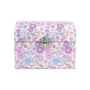 Caja de Música Giratoria Arqueada con Diseño de Girasol, Hecha a Mano y Personalizada, para Guardar Joyas y Pequeños Objetos, con Melodía, de Papel Ecológico - Product Image 1