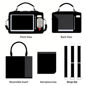 Fornitore della fabbrica <span class=keywords><strong>Ita</strong></span> Zaino Delle Donne Su Ordinazione Del Progettista <span class=keywords><strong>Ita</strong></span> Sacchetto con Finestra IN PVC Trasparente - Product Image 1