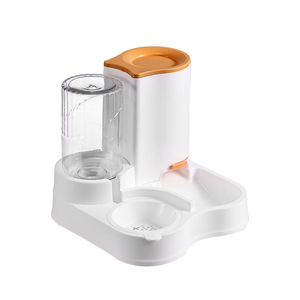 Automatic Pet Feeder With Water Dispenser For Cats And Dogs Multifunctional Food Bowl With Filter And Push <b>Switch</b> Design - Product Image 2