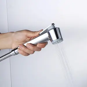 調節可能な水圧制御超軽量ビデトイレShattafABSハンドヘルドビデ噴霧器トイレ用バスルームおむつ