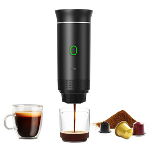 Machine à expresso portable mini semi-automatique auto-chauffante pour capsules de café en poudre, alimentation par batterie, 120 ml, écologique - Product Image 1