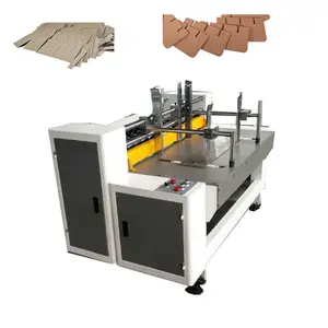 Good Price Automatic Assemble Cardboard Clapboard Partition Slotter Machine With Receiving Table