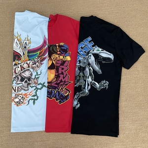 Maglietta personalizzata dei pesi massimi in poliestere Spandex respira maglietta oversize fratello GTX Pro DTG bianco inchiostrata da uomo con grafica oversize - Product Image 2