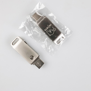 Promoción GemFully March Expo 2026, Memorias USB Metálicas Giratorias con Logotipo Personalizado, 1G 4GB 8GB 16GB 32GB 64GB - Product Image 5