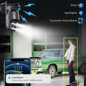 2K 1080P WIFI de seguridad IP cámara inalámbrica 2MP 3G tarjeta SIM 4G al aire libre <span class=keywords><strong>PTZ</strong></span> CCTV cámara de vigilancia 40W <span class=keywords><strong>20A</strong></span> Panel Solar de la batería CamHi - Product Image 5