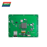 DWIN layar sentuh Lcd dasbor HMI, kecerahan tinggi 8 inci dengan tampilan UART dengan PLC MCU ESP32 Stm32
