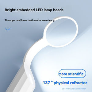 Caldo-vendita LED microcristallino Anti-appannamento specchietto dentale con funzione endoscopio illuminato professionale a casa strumento di ispezione orale - Product Image 6