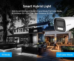 4k 8MP 8 kênh Hệ thống an ninh ngoài trời hai cách âm thanh đầy đủ màu sắc tầm nhìn ban đêm POE NVR Kit CCTV IP Hệ thống camera giám sát - Product Image 4