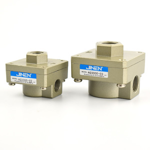 Válvula de Escape Rápido JIN AQ3000-03 1MPa, Piezas Neumáticas de Aire de Tres Vías - Product Image 3