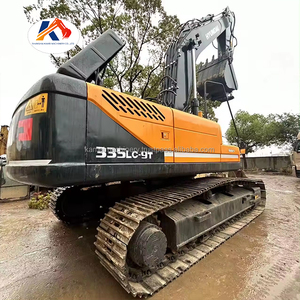 Excavatrice Hyundai 335LC-9T d'occasion d'origine coréenne avec moteur Cummins, pompe et PLC à vendre à Shanghai - Product Image 1