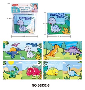 Libros de baño para bebés no tóxicos lavables arrugados, juguete educativo de aprendizaje preescolar para bebés, bebés, niños pequeños - Product Image 5