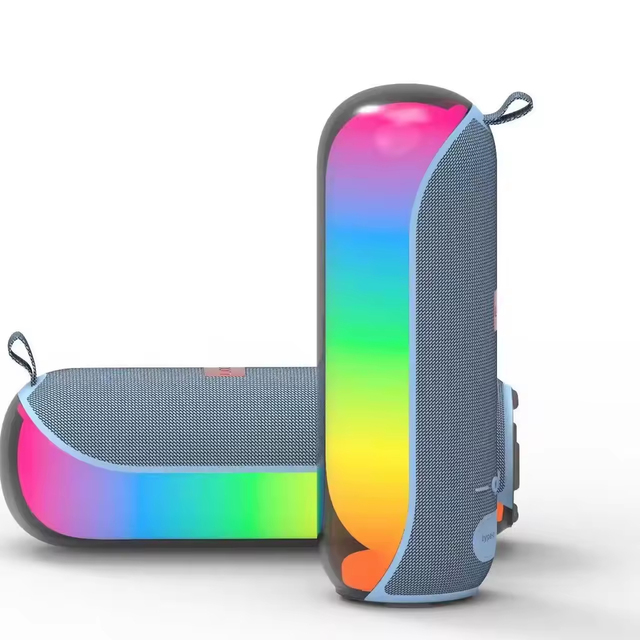Speakers Long Battery Life RGB Lights FM Function Bluetooth Wireless Speaker Suit for Home Desk Party Use Bluetooth Speakers