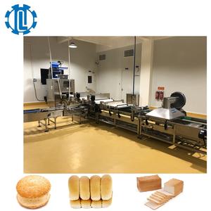 เครื่องผลิตขนมปังเบอร์เกอร์อัตโนมัติ สายการผลิตขนมปังแบนของบริษัทโมนเดลีซ - Product Image 3